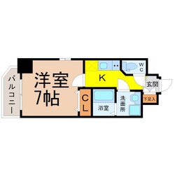 エステムコート名古屋新栄IIIグローリィの物件間取画像